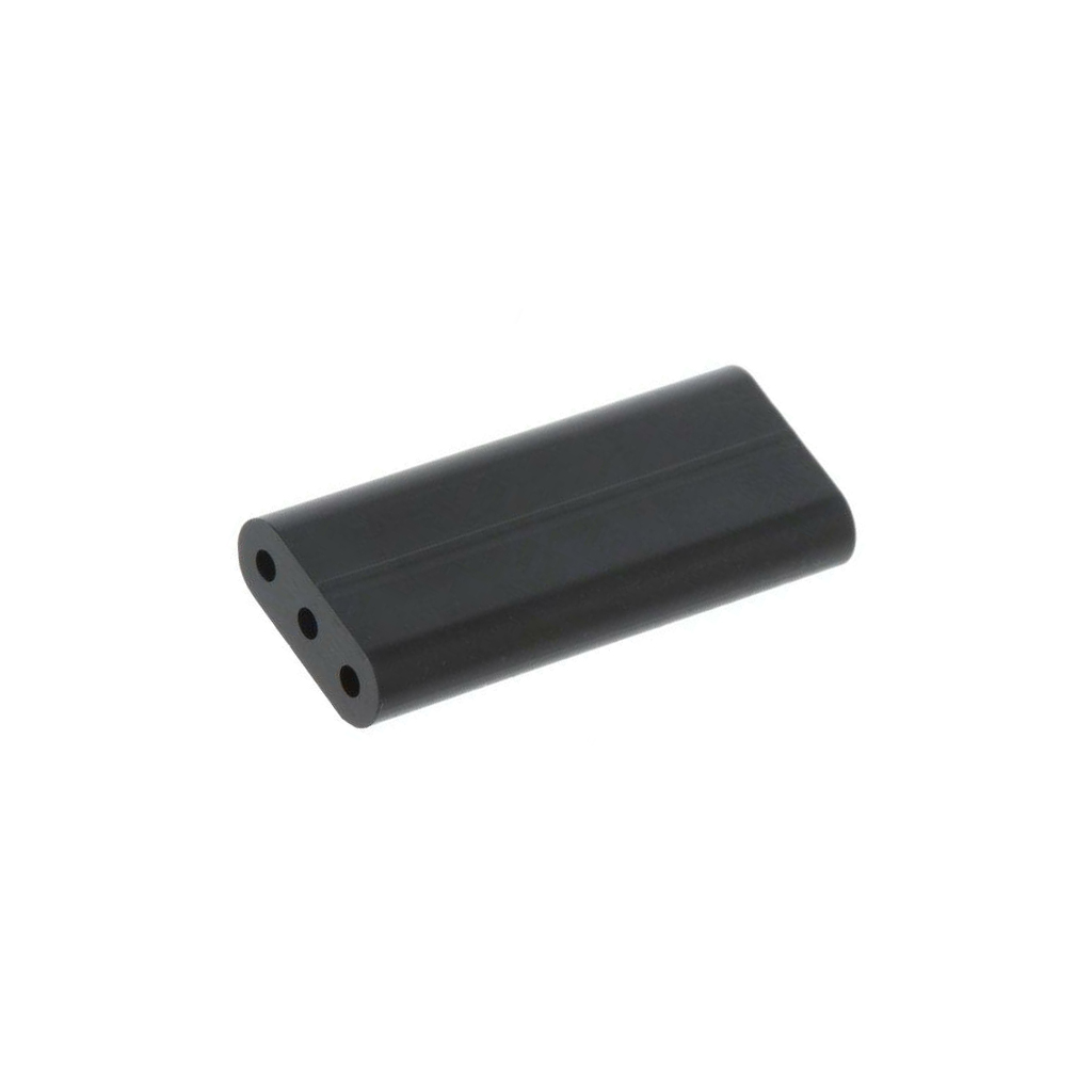 10X 8GE04V80361 spacer sleeve LED ØLED: 3mm L: 19.1mm black UL94V-0 mat: PVC DR - Picture 1 of 1
