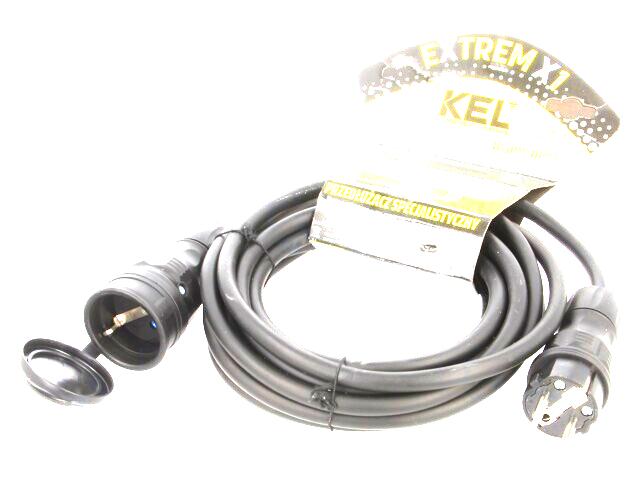 Rallonge électrique 7 Vitesses 1,5 M – RS Pro, 6A/16A 250V, Usage Pro