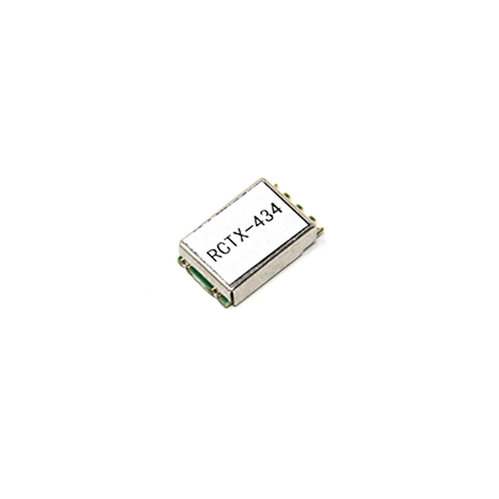 RCTX-434 Modul: RF AM Sender ASK,OOK 433,92MHz 4-12VDC 11dBm 6,8x12mm RADIOCONTR - Bild 1 von 1