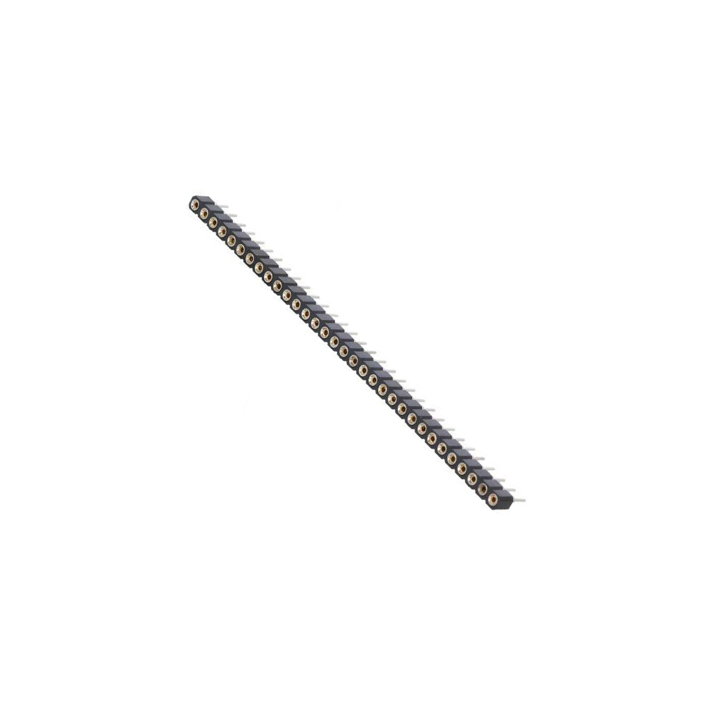 Sockel: SI THT PIN: 32 präzise Rastermaß: 2,54mm vergoldet DS1002-01-1*32V13 Pr Sockel: SI THT PIN: 32 präzise Rastermaß: 2,54mm vergoldet DS1002-01-1*32V13 Pr