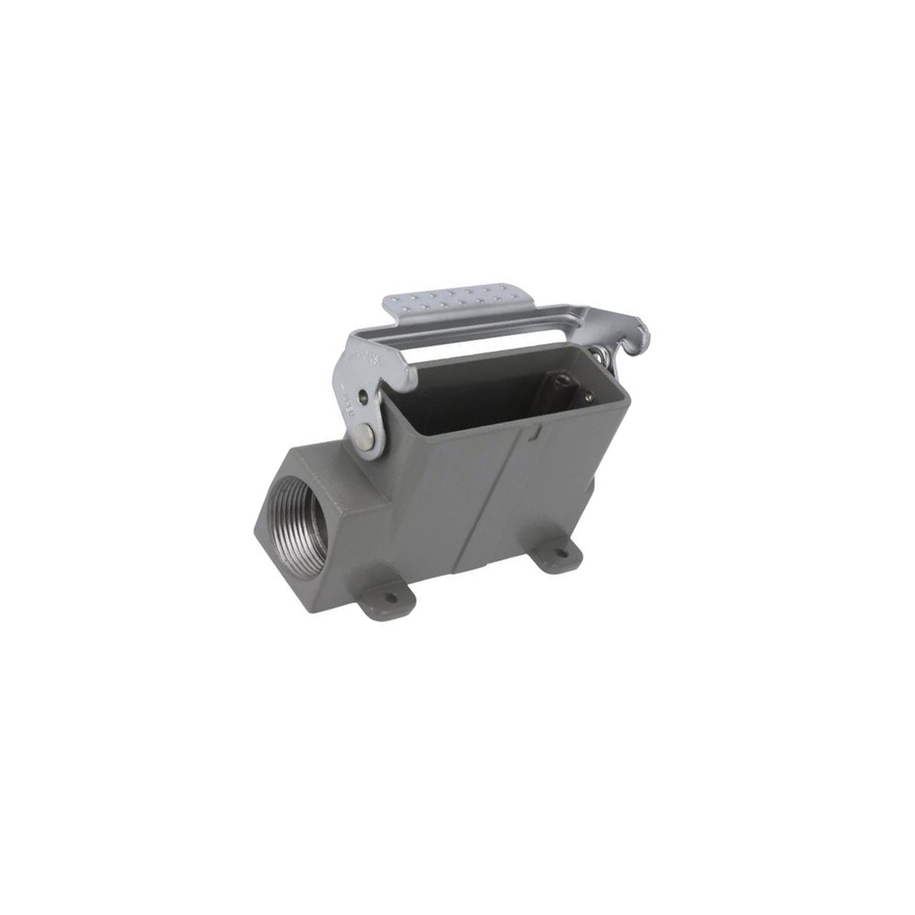 MHO 16 L25 Gehäuse Für HDC-Steckverbinder Größe 77.27 IP66 M25 ILME MHO 16 L25 Gehäuse ILME MHO 16 L25 Gehäuse Für HDC-Steckverbinder Größe 77.27 IP66 M25 ILME MHO 16 L25 Gehäuse ILME