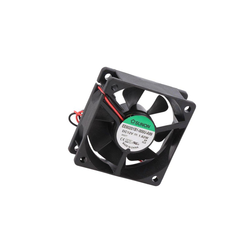 Ventilador EE60201B1-000U-A99: CC axial 12VDC 60x60x20mm 39,08m3/h 34,5dBA L: 300mm - Imagen 1 de 1