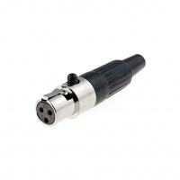 MXLR-3G Plug XLR mini female PIN3 MXLR-3G Plug XLR mini female PIN3