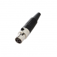 AG4F Plug XLR mini female PIN4 for AG4F Plug XLR mini female PIN4 for