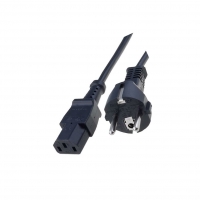6052.0026 Cable CEE 7/7 E/F plug, IEC C13 6052.0026 Cable CEE 7/7 E/F plug, IEC C13