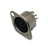 2x DC-110 Socket DIN female PIN8 2x DC-110 Socket DIN female PIN8