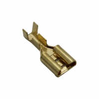 100x KON-QJ-63 Terminal flat 6.3mm 100x KON-QJ-63 Terminal flat 6.3mm
