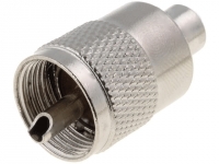 2x UHF-001 Plug UHF PL-259 male 2x UHF-001 Plug UHF PL-259 male