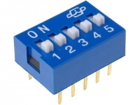 2x DS-05 Switch DIP-SWITCH Poles 2x DS-05 Switch DIP-SWITCH Poles