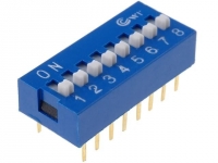 DS-08 Switch DIP-SWITCH Poles DS-08 Switch DIP-SWITCH Poles