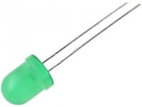 10x L-793GD LED 8mm green 20-70mcd 10x L-793GD LED 8mm green 20-70mcd
