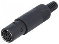 2x MDC-106 Plug DIN mini female 2x MDC-106 Plug DIN mini female