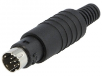 MP-371/S8 Plug DIN mini male PIN 8 MP-371/S8 Plug DIN mini male PIN 8