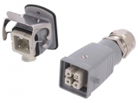 KIT-HA03.300M Connector HDC male + KIT-HA03.300M Connector HDC male +