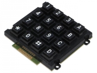 AK-1607-N-BBW Keypad plastic AK-1607-N-BBW Keypad plastic