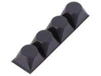 4x SJ5514/BK Self-adhesive foot 4x SJ5514/BK Self-adhesive foot