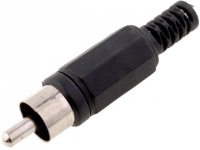 10x CC-006B Plug RCA male with 10x CC-006B Plug RCA male with