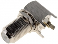 2x FC-017 Socket F female angled 2x FC-017 Socket F female angled
