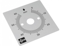 S60M Scale for mechanical timer S60M Scale for mechanical timer